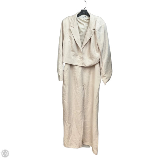 Jumpsuit By Fashion Nova In Tan, Size: 2x