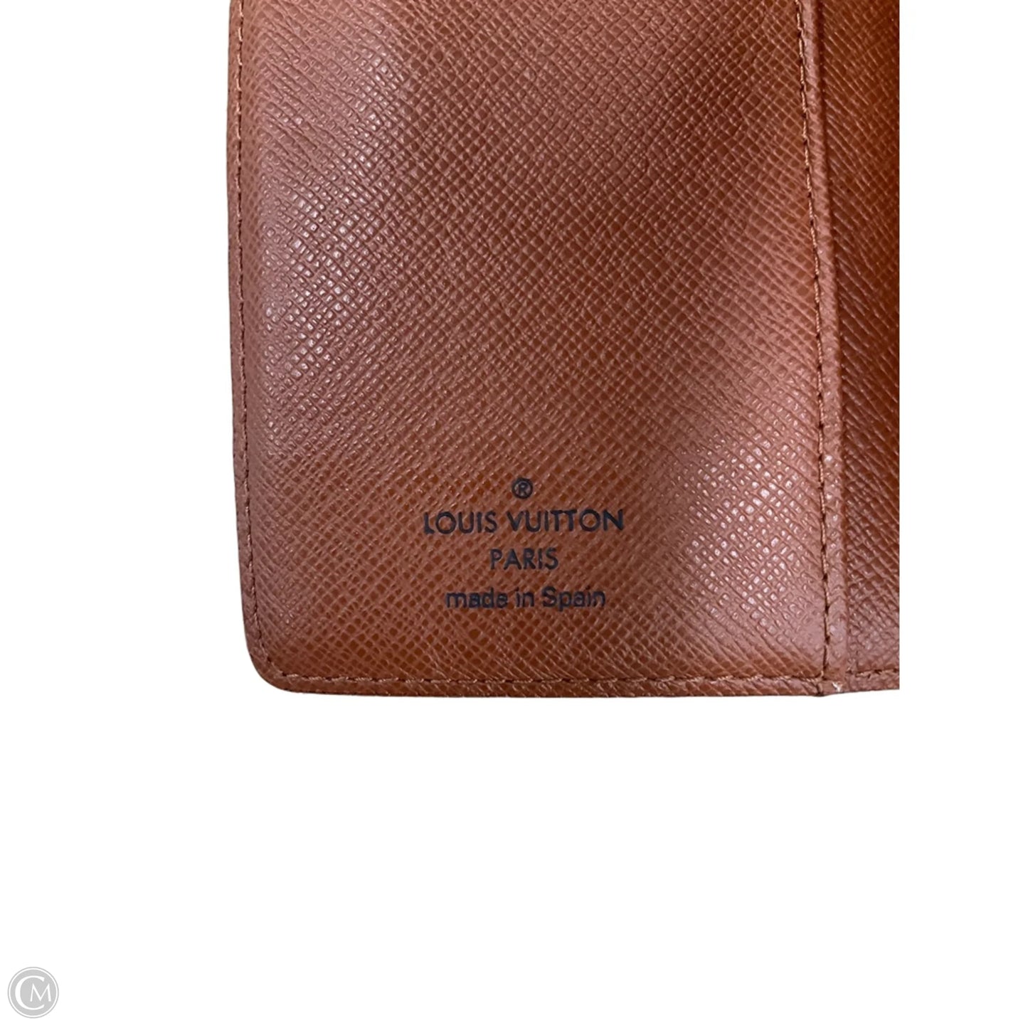 Ring binder Wallet Luxury Designer By Louis Vuitton, Size: Medium