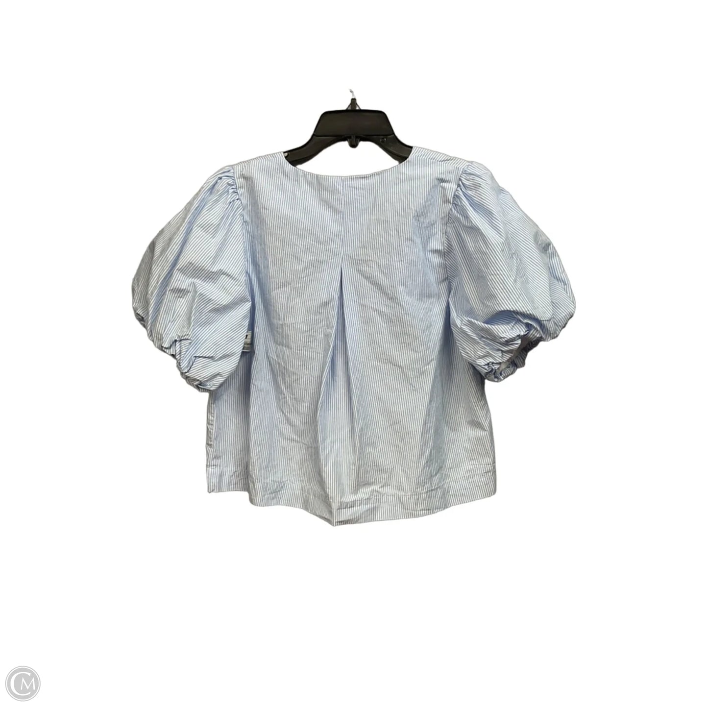 Top Short Sleeve Designer By Kate Spade In Blue, Size: M