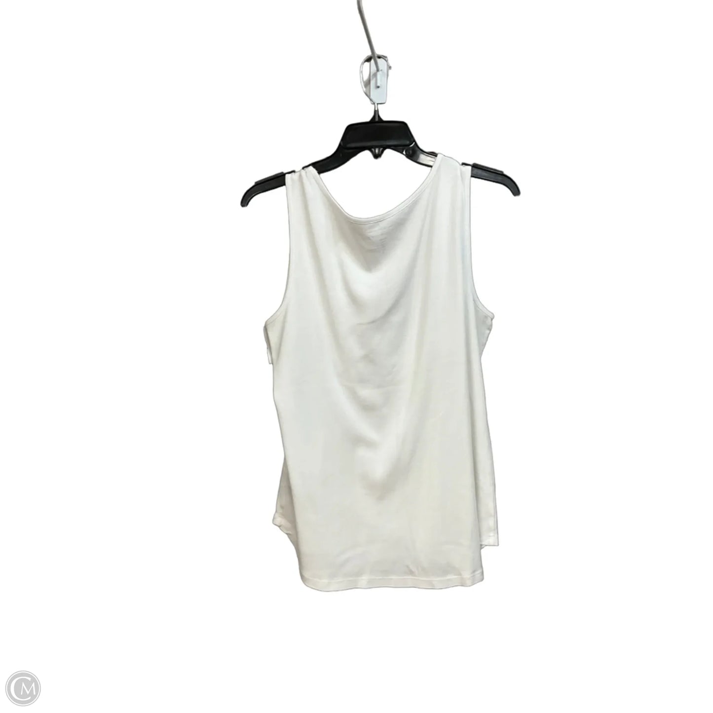 Top Sleeveless Basic By Talbots In White, Size: Lp