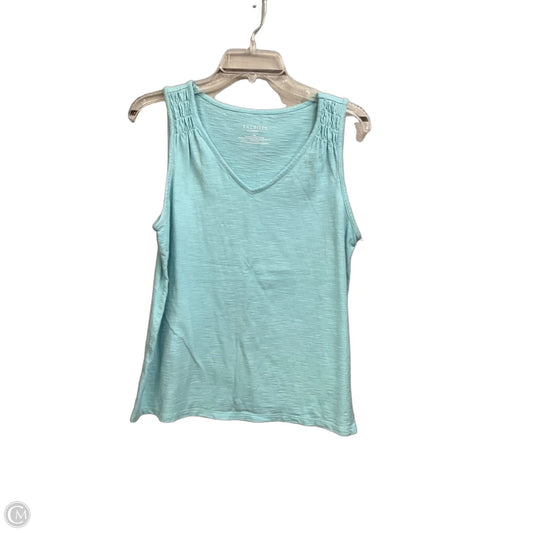 Top Sleeveless Basic By Talbots In Blue, Size: Lp