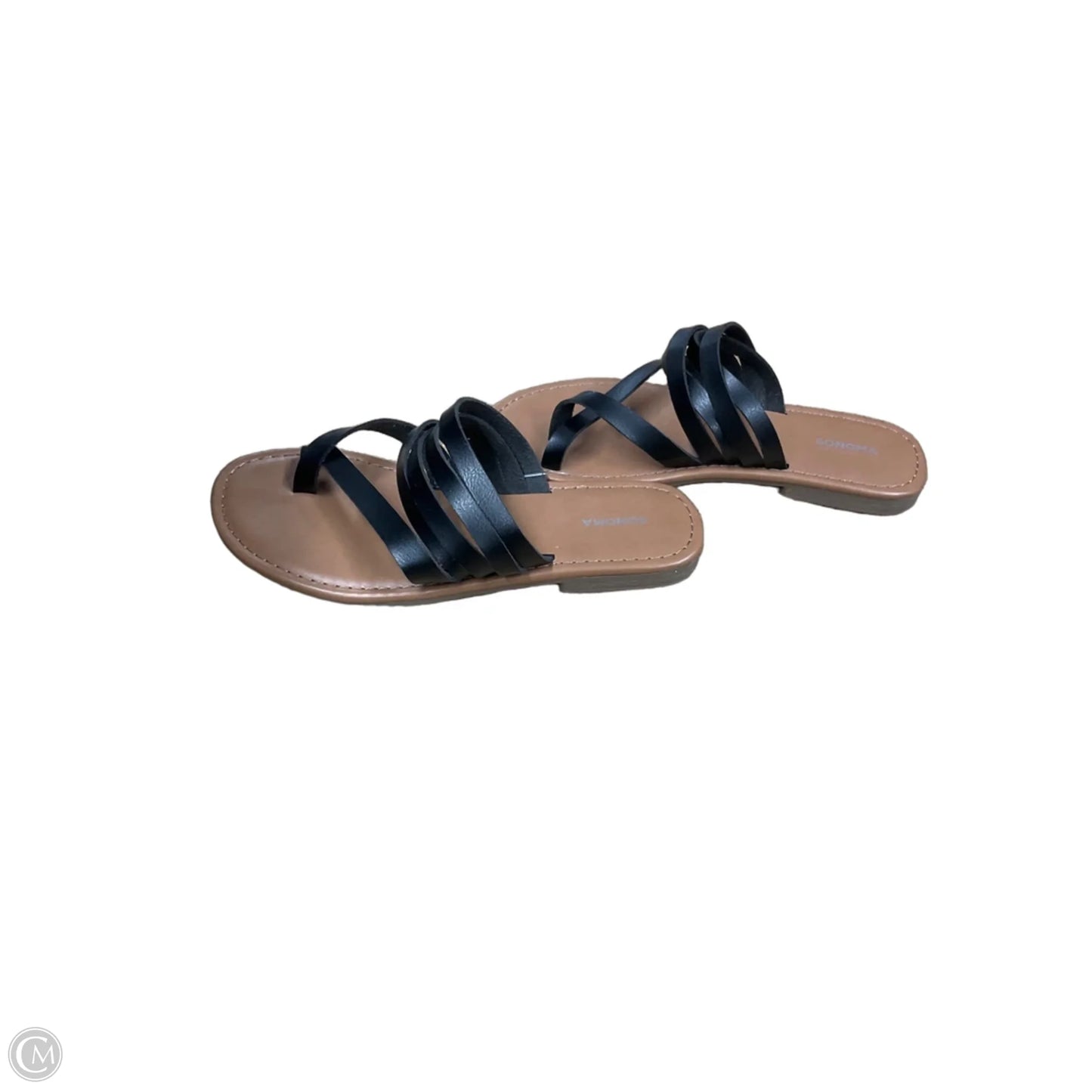 Sandals Flats By Sonoma In Black, Size: 6