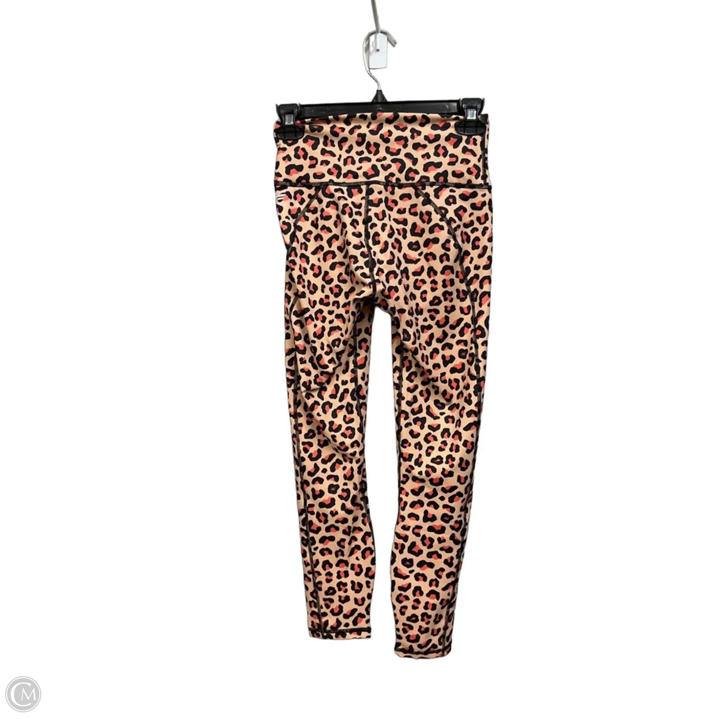 Athletic Leggings By Fabletics In Animal Print, Size: Xs