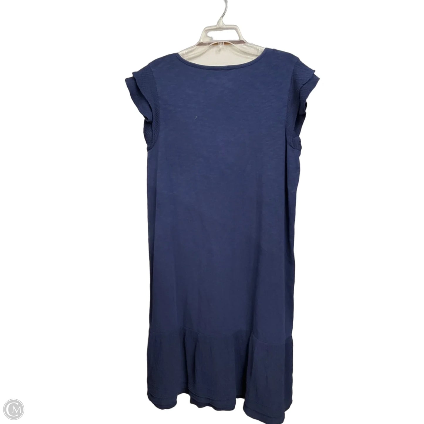 Dress Casual Midi By Any Body In Navy, Size: M