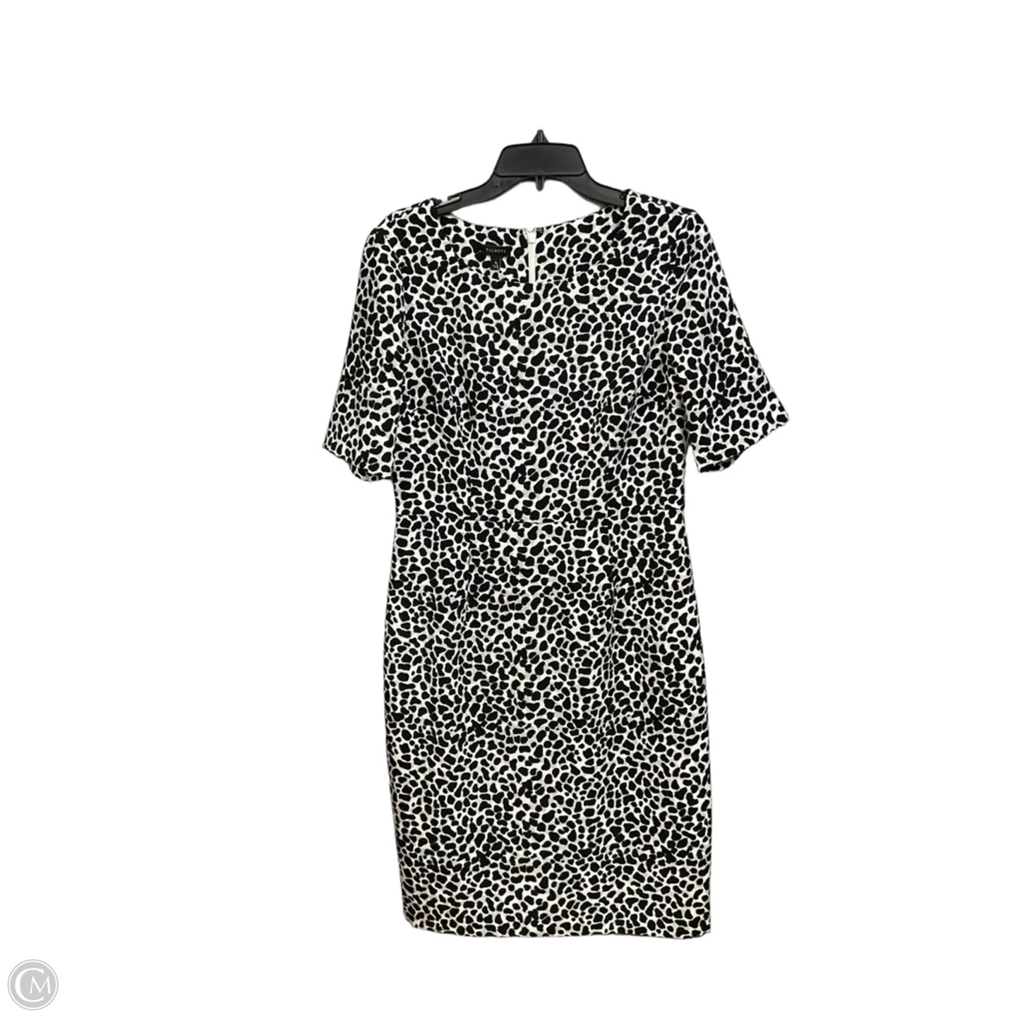 Dress Casual Midi By Talbots In Animal Print, Size: M