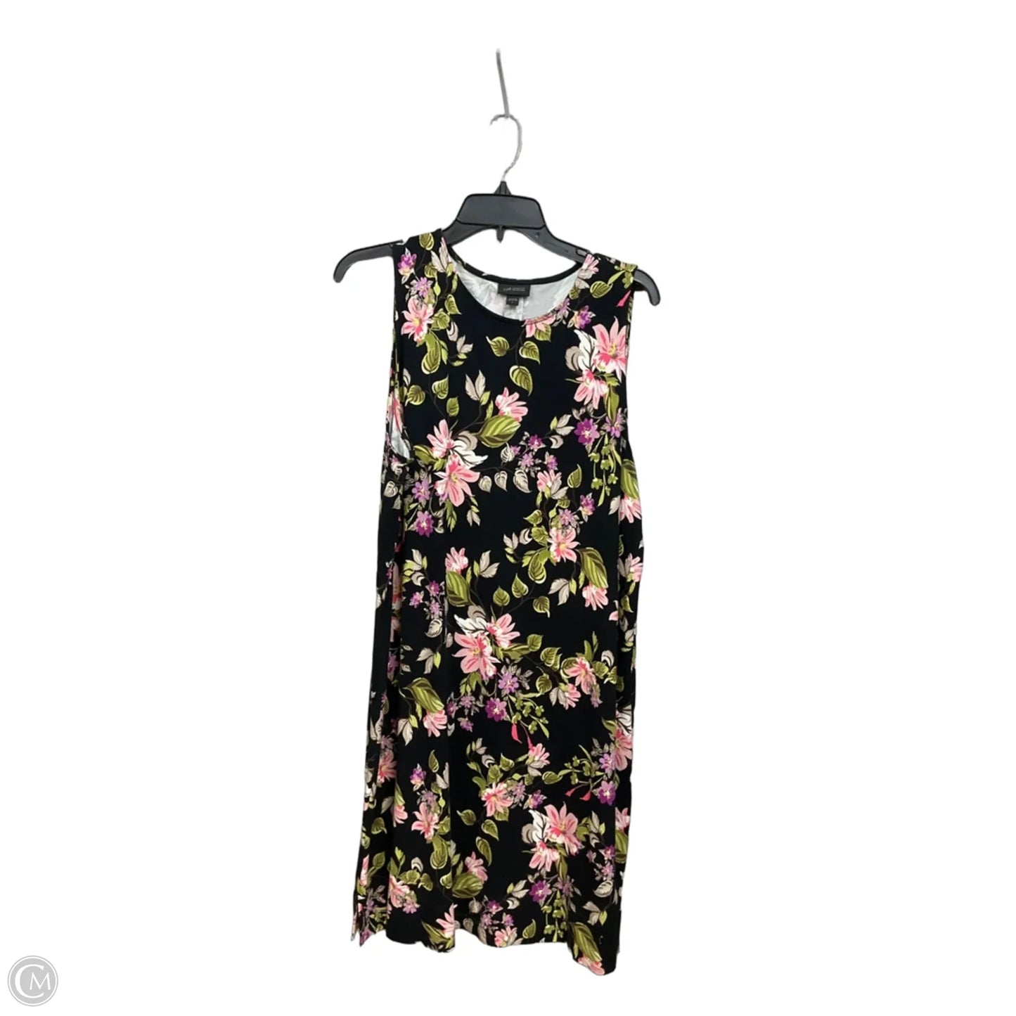 Dress Casual Midi By J. Jill In Floral Print, Size: L