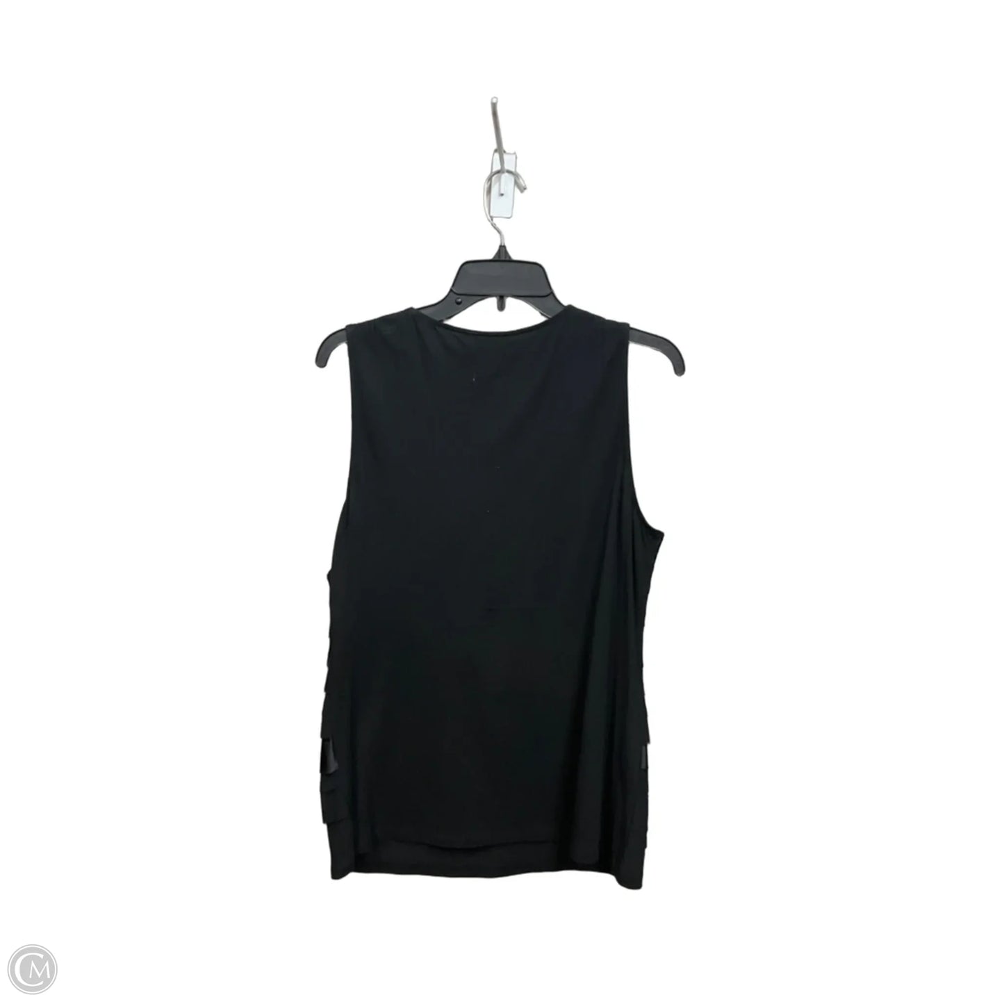 Top Sleeveless By Ann Taylor In Black, Size: L