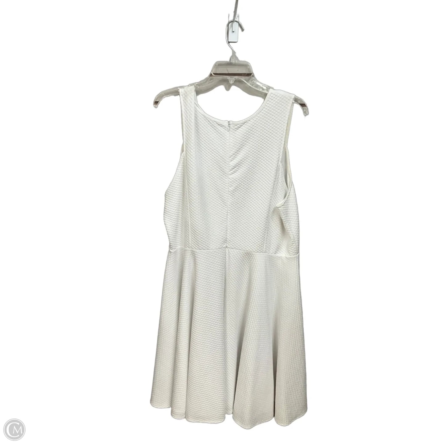 Dress Casual Midi By Bb Dakota In White, Size: 2x
