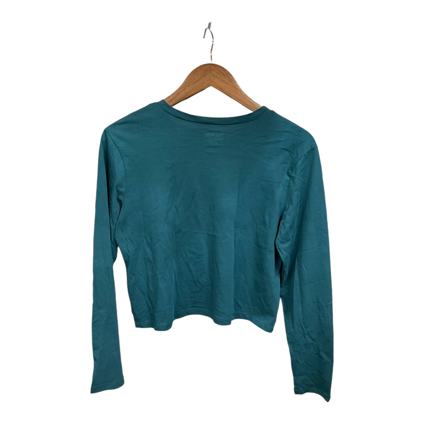 Top Long Sleeve By Wild Fable In Green, Size: L