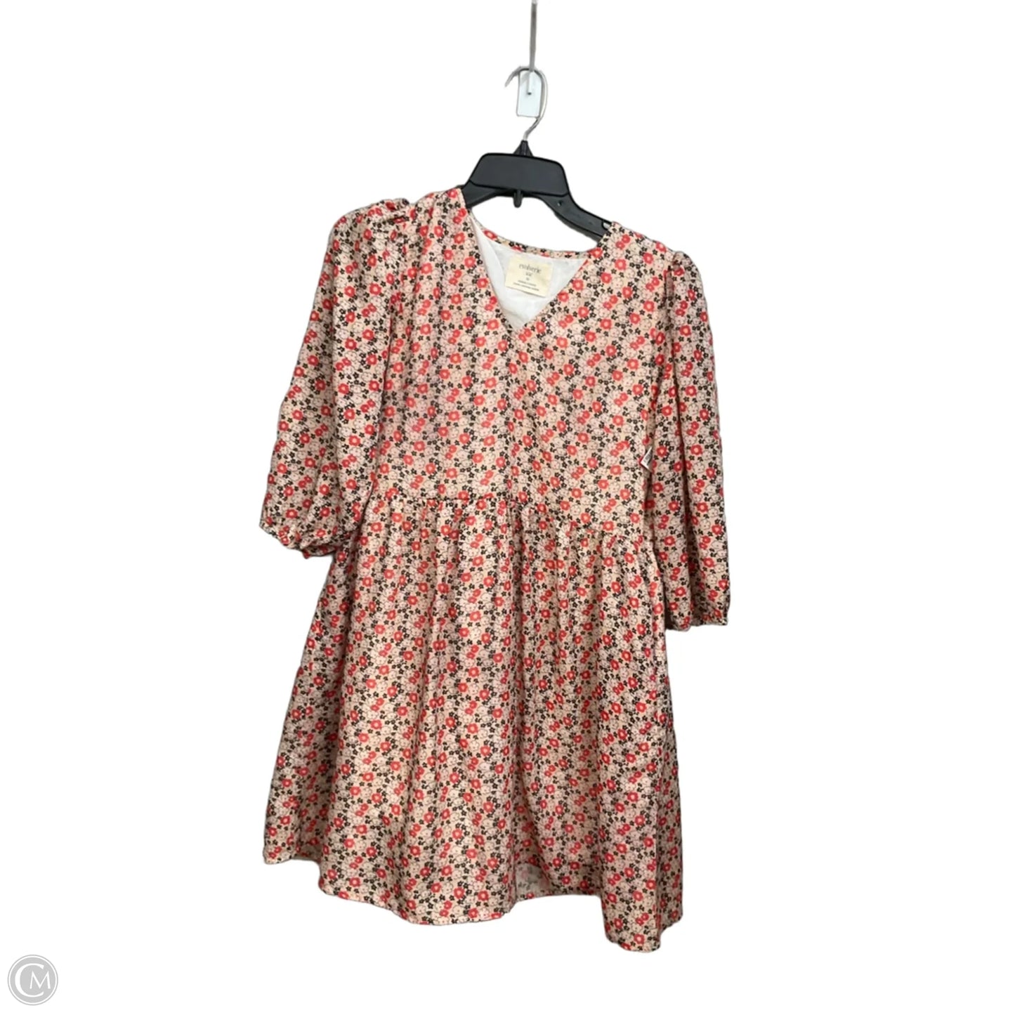 Dress Casual Midi By Clothes Mentor In Floral Print, Size: M