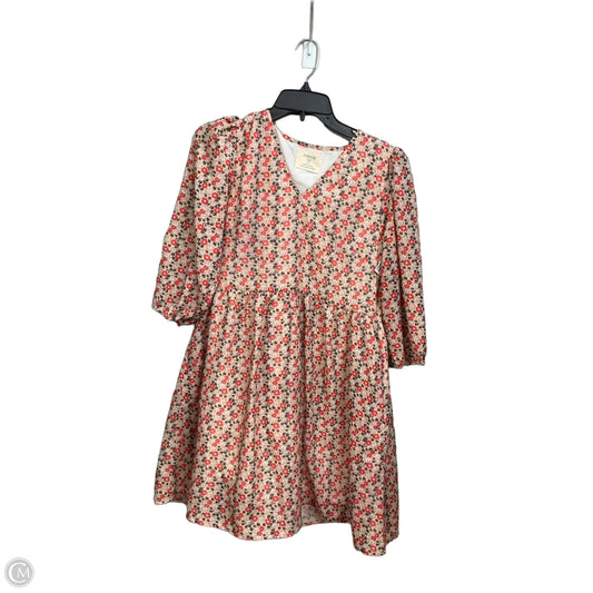 Dress Casual Midi By Clothes Mentor In Floral Print, Size: M