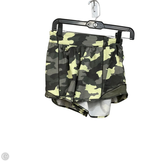 Athletic Shorts By Lululemon In Camouflage Print, Size: M