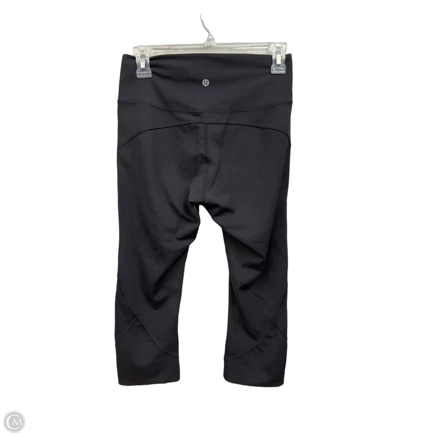 Athletic Capris By Lululemon In Black, Size: M