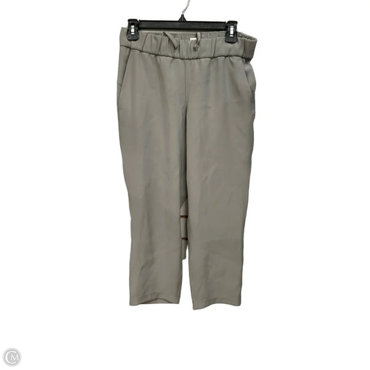 Athletic Capris By Lululemon In Tan, Size: S
