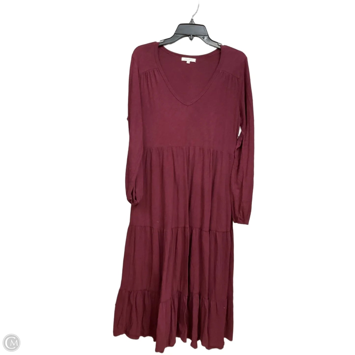Dress Casual Maxi By Z Supply In Maroon, Size: S