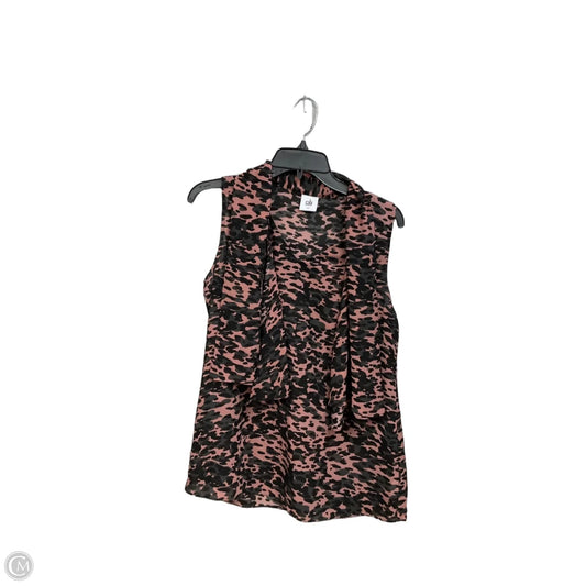 Top Sleeveless By Cabi In Camouflage Print, Size: S