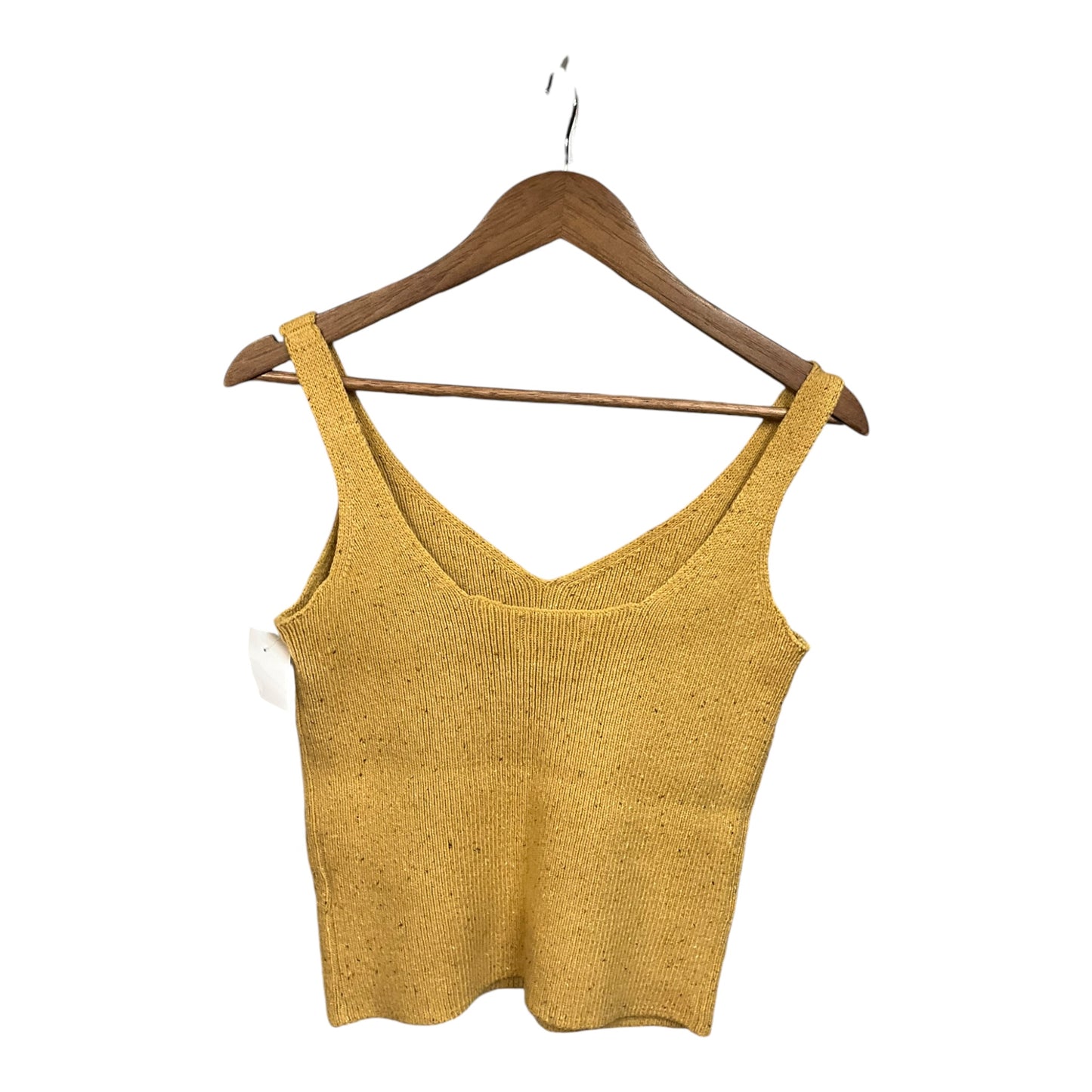 Top Sleeveless By Old Navy In Yellow, Size: M