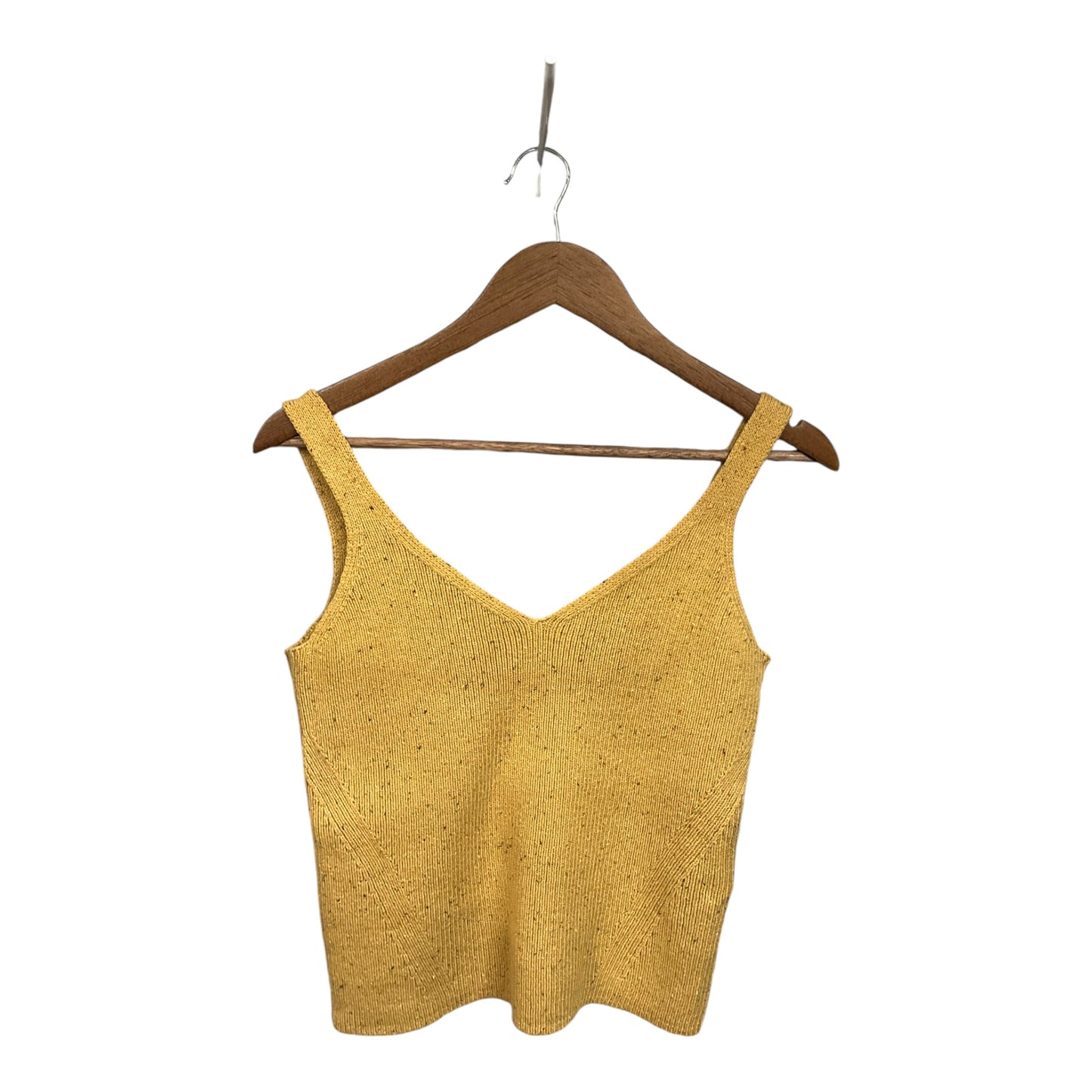 Top Sleeveless By Old Navy In Yellow, Size: M