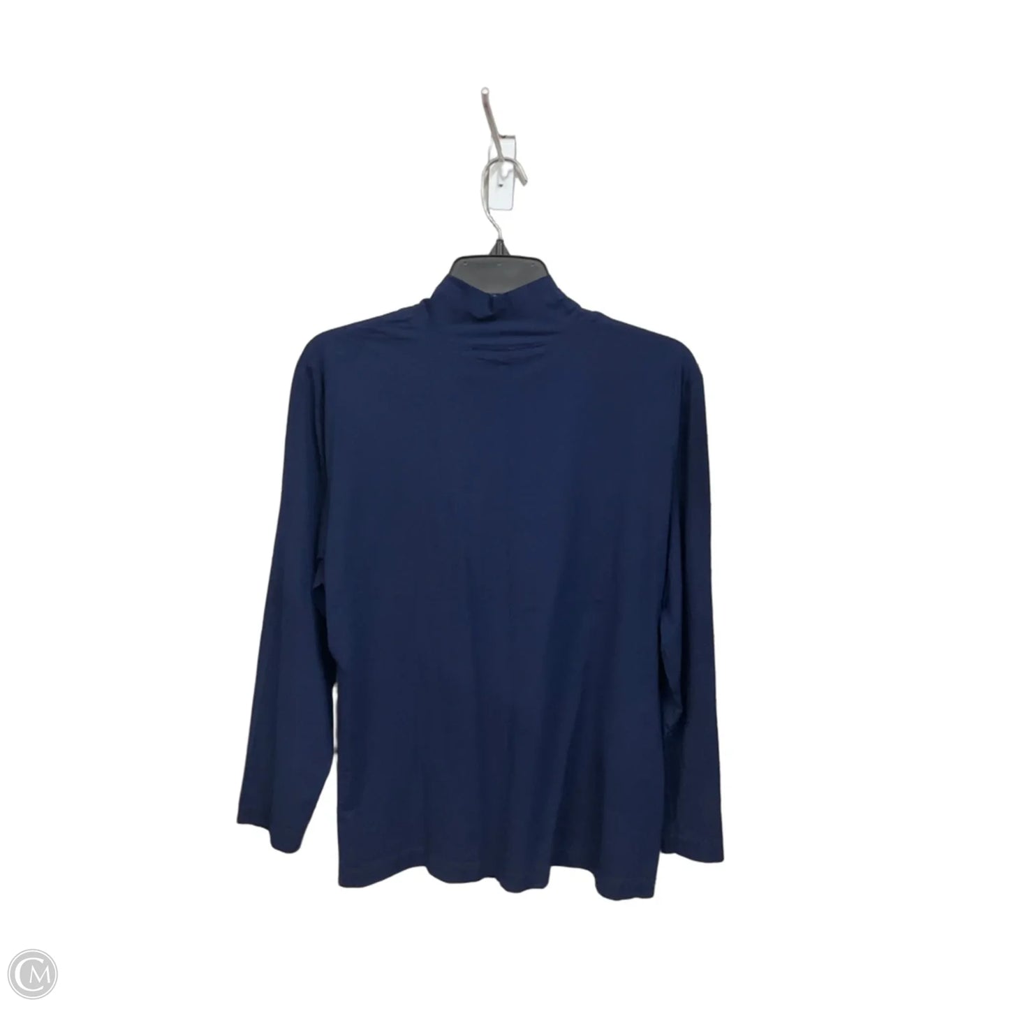 Top Long Sleeve Basic By St. John In Navy, Size: Xl