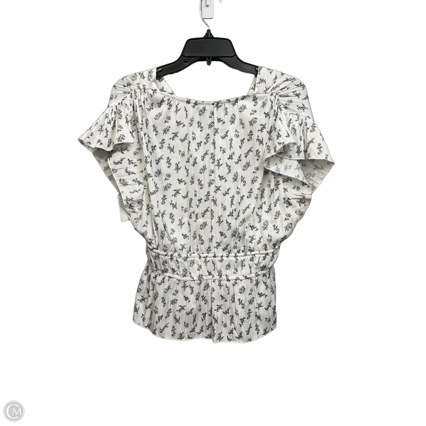 Top Sleeveless By Scoop In Black & White, Size: M