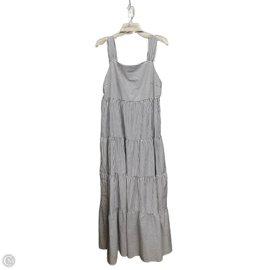 Dress Casual Maxi By Andree By Unit In Striped Pattern, Size: M
