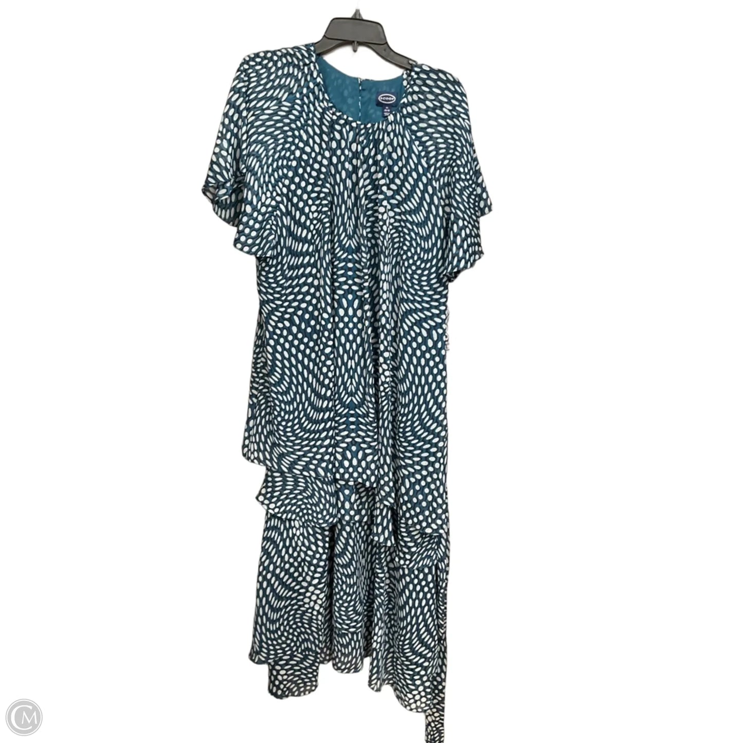 Dress Casual Maxi By Scoop In Green, Size: Xl