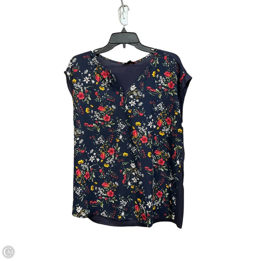 Top Sleeveless By Papermoon In Floral Print, Size: L