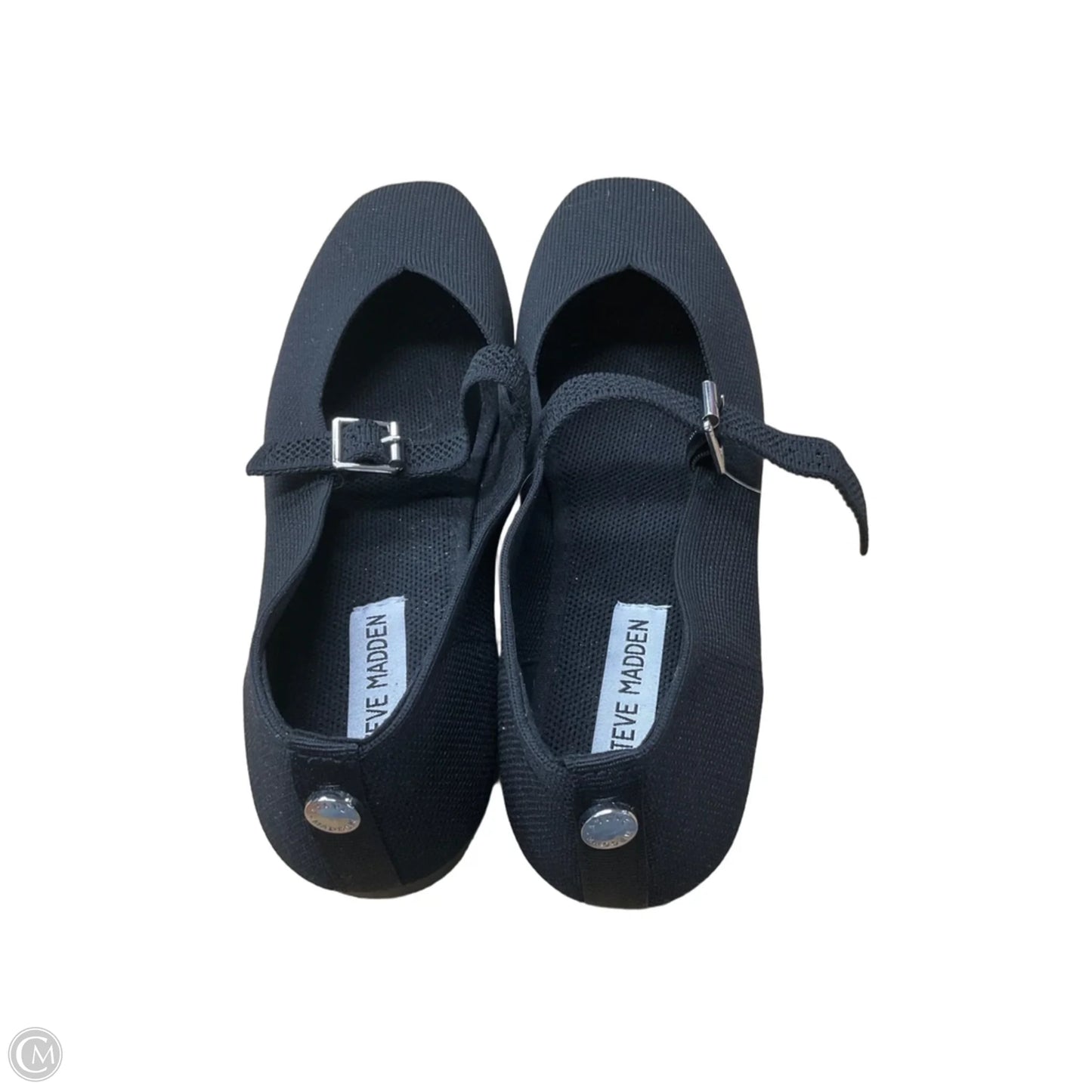 Shoes Flats By Steve Madden In Black, Size: 8
