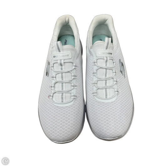 Shoes Sneakers By Skechers In White, Size: 8