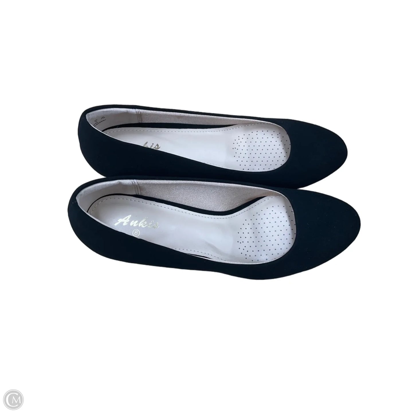 Shoes Heels Wedge By Clothes Mentor In Black, Size: 8