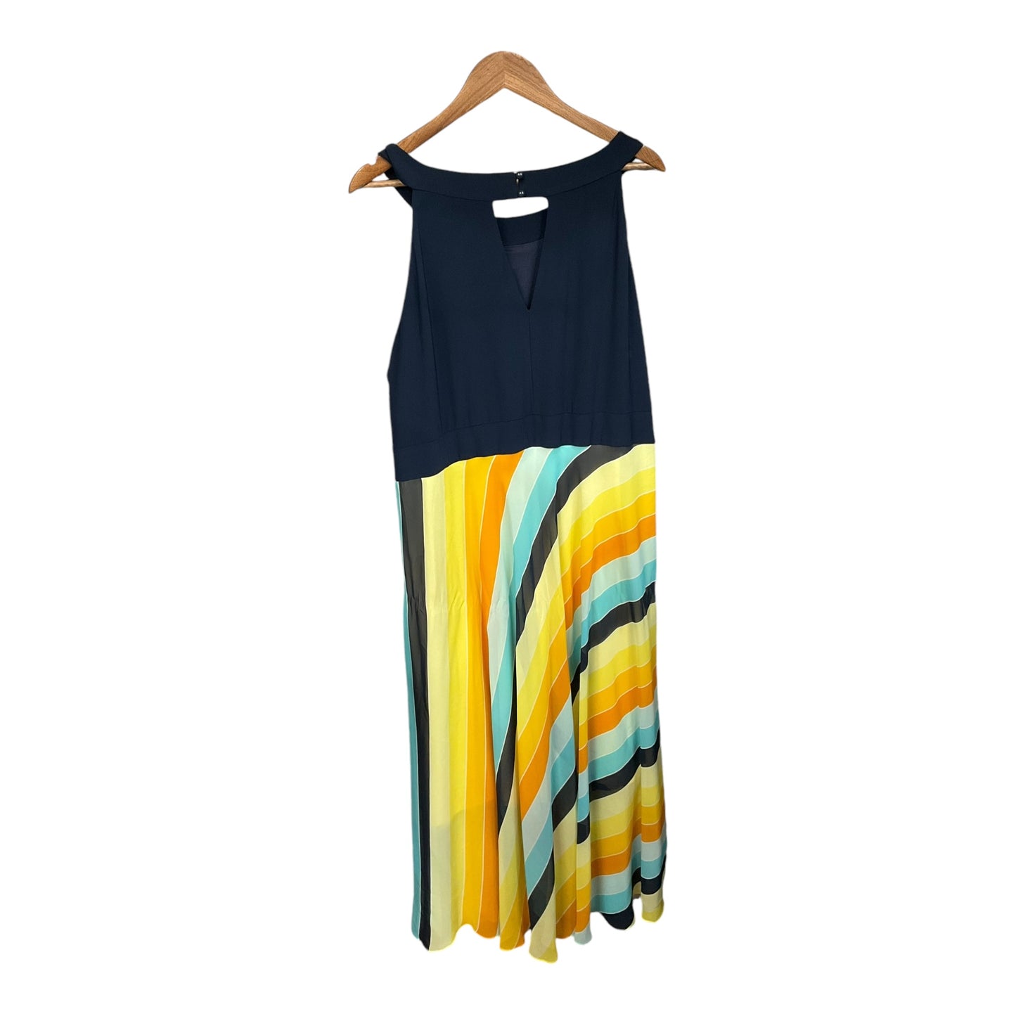 Dress Casual Maxi By Studio 1 In Multi-colored, Size: 2x