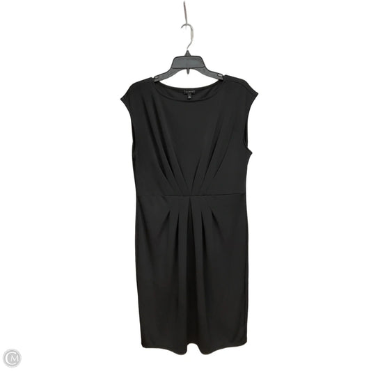 Dress Casual Midi By Talbots In Black, Size: L