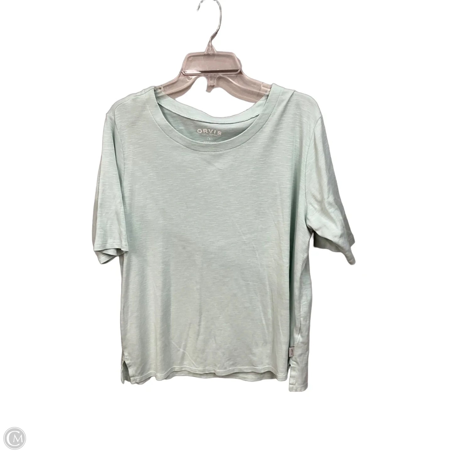 Top Short Sleeve Basic By Orvis In Green, Size: Xl