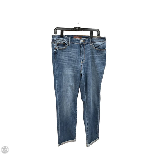 Jeans Boyfriend By Judy Blue In Blue Denim, Size: 8