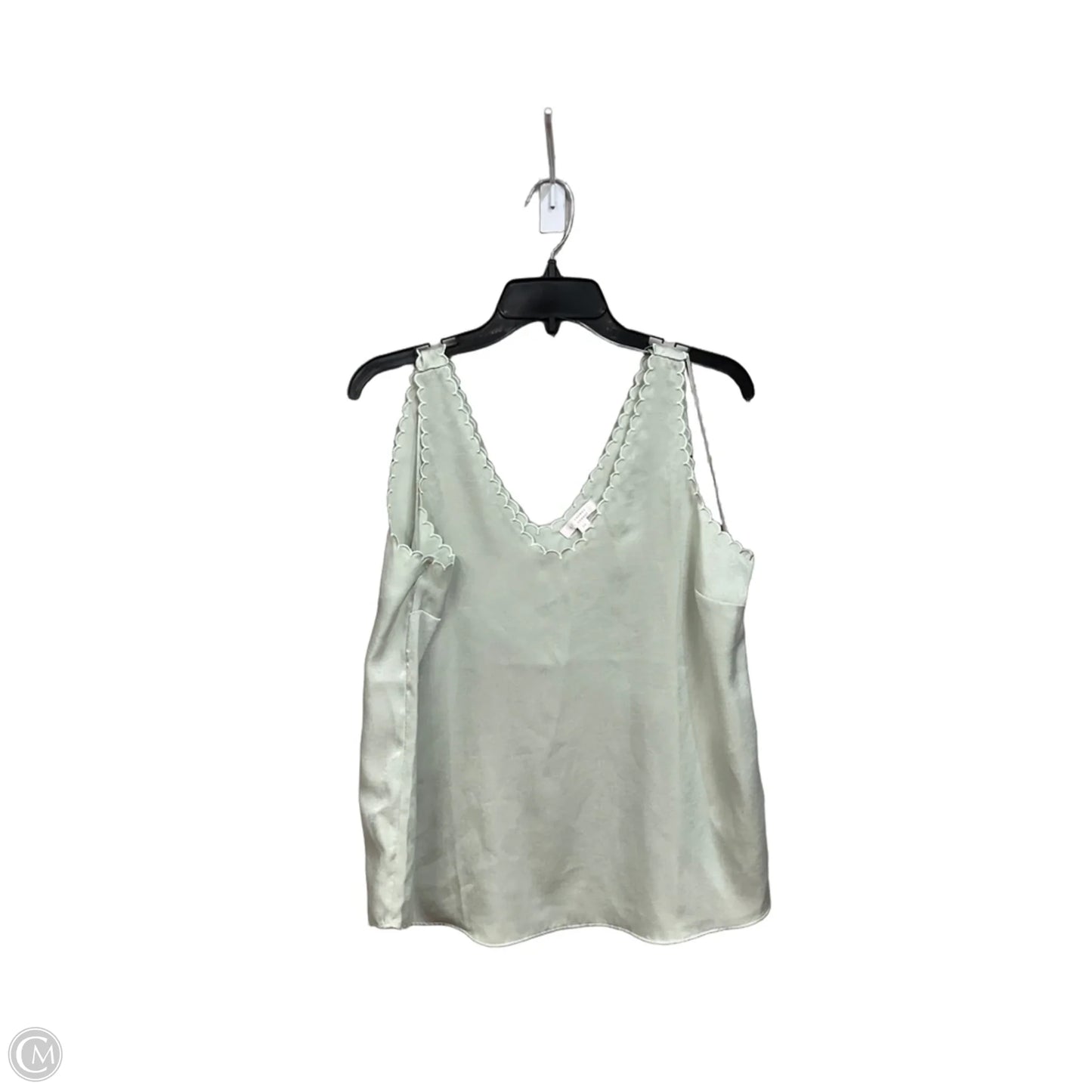 Top Sleeveless By Lc Lauren Conrad In Green, Size: M