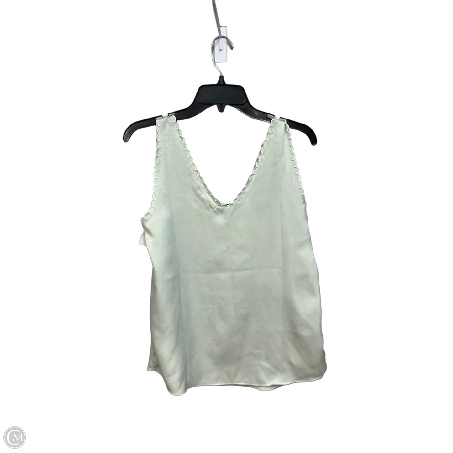 Top Sleeveless By Lc Lauren Conrad In Green, Size: M