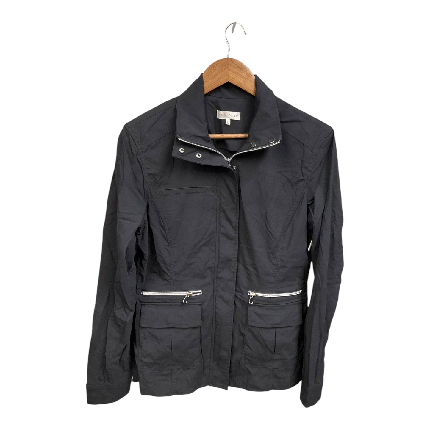 Jacket Other By Clothes Mentor In Black, Size: L