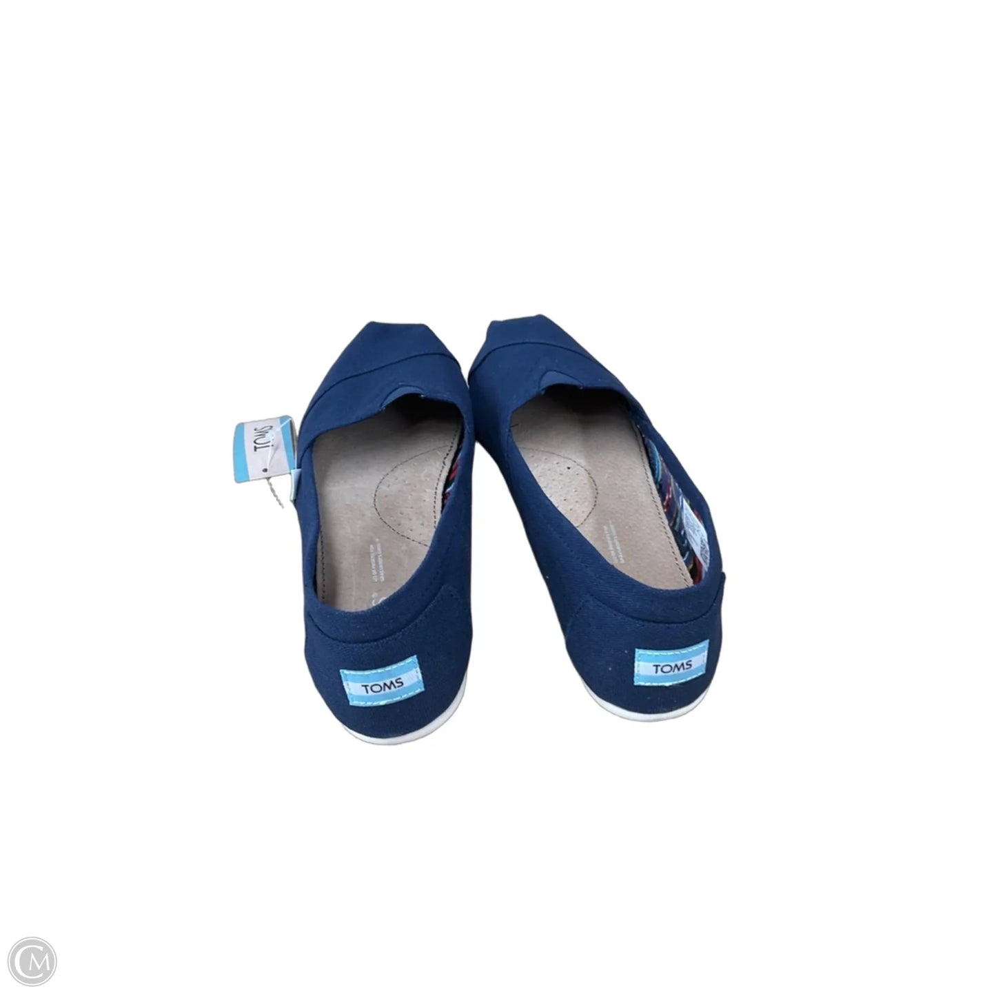 Shoes Sneakers By Toms In Blue, Size: 9