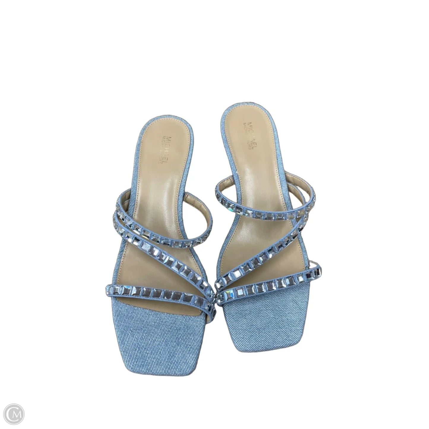 Shoes Heels Kitten By Michael By Michael Kors In Blue, Size: 9.5