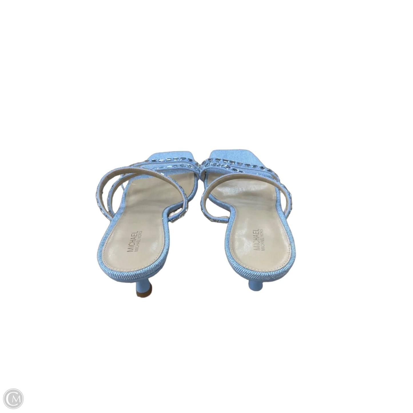 Shoes Heels Kitten By Michael By Michael Kors In Blue, Size: 9.5