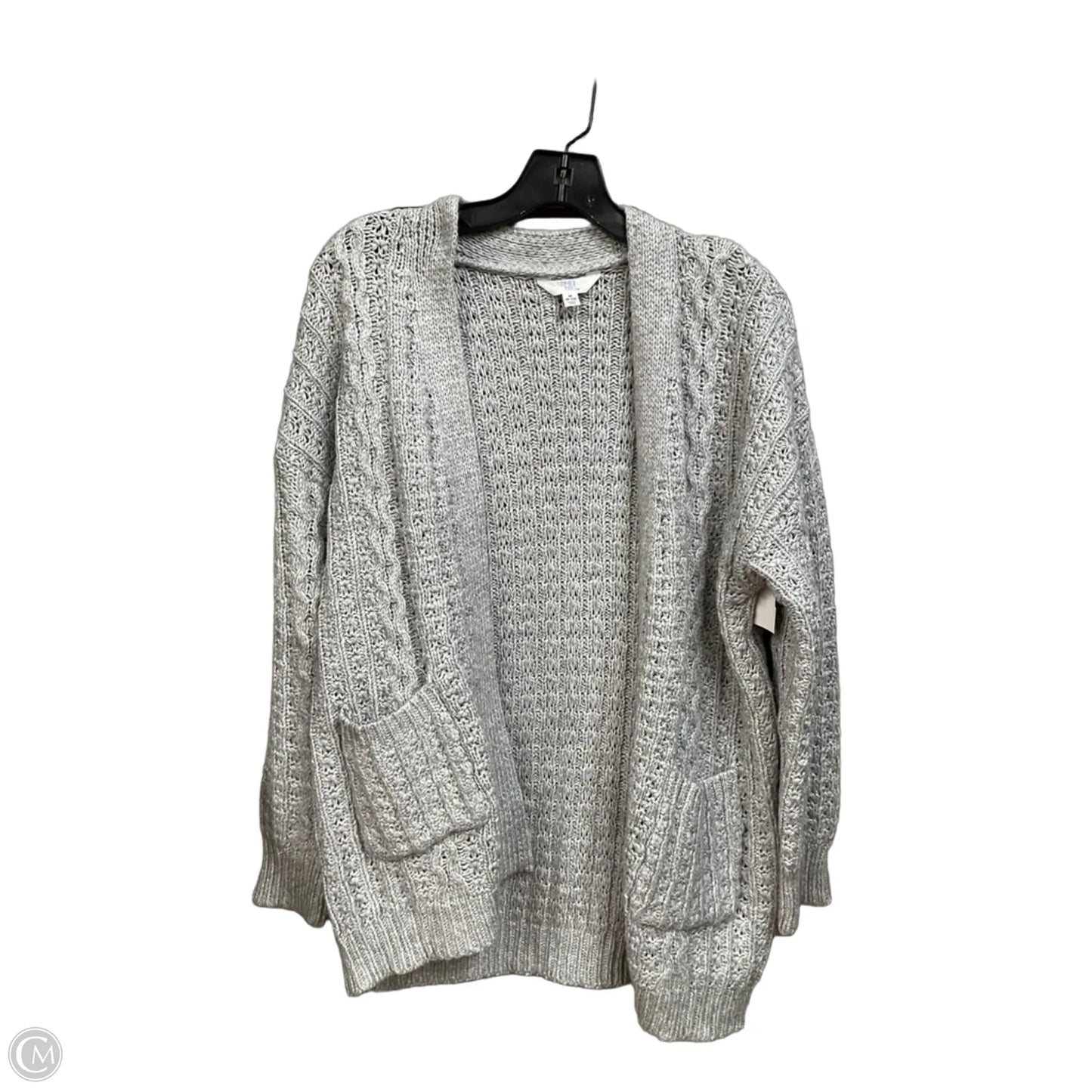 Cardigan By Time And Tru In Grey, Size: M