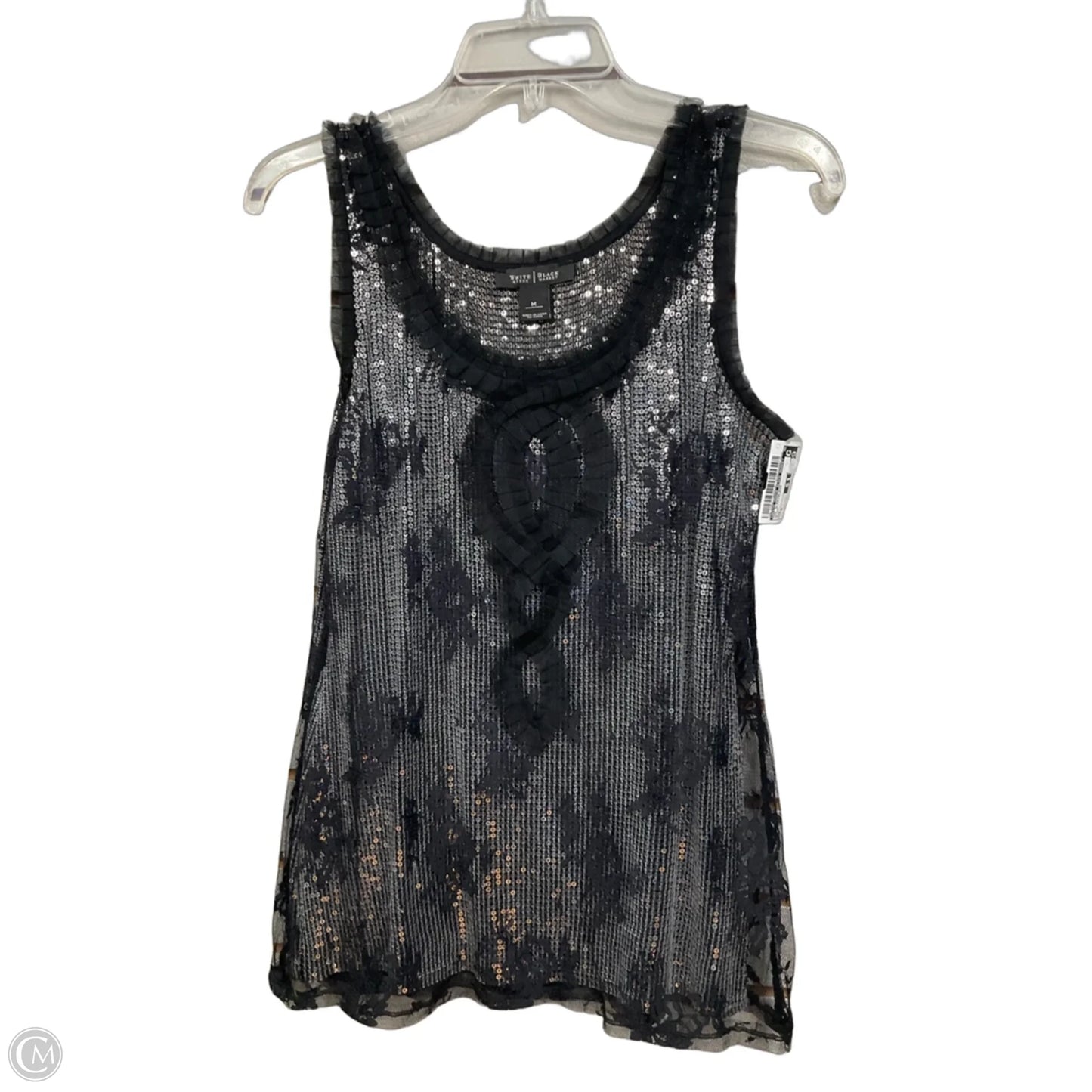 Top Sleeveless By White House Black Market In Black, Size: M