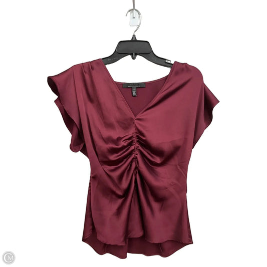 Top Sleeveless By White House Black Market In Maroon, Size: S