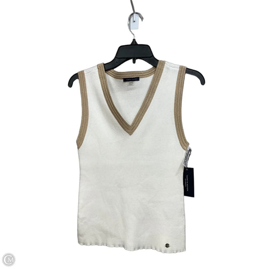 Top Sleeveless By Tommy Hilfiger In White, Size: M