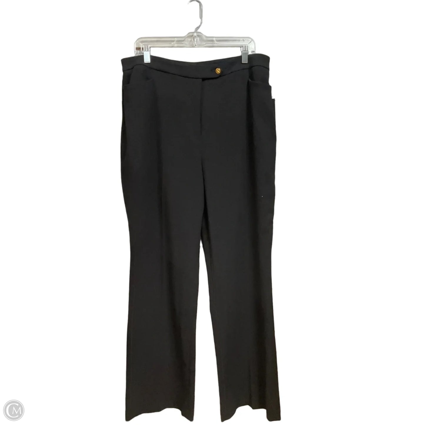Pants Dress By Donna Karan In Black, Size: 16
