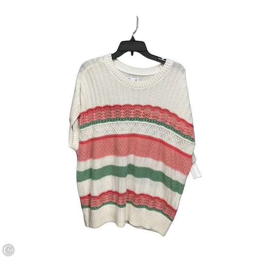 Top Sleeveless By Croft And Barrow In Multi-colored, Size: Xxl