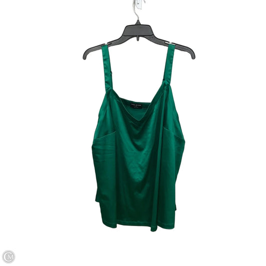 Top Sleeveless Basic By Lane Bryant In Green, Size: 2x
