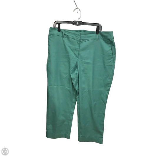 Pants Dress By Ann Taylor In Green, Size: 14