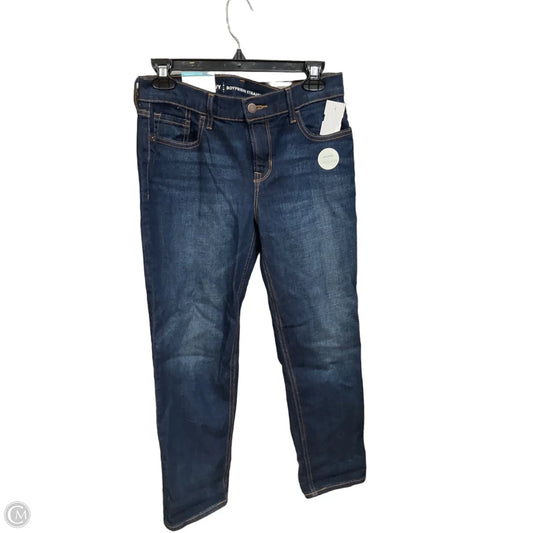 Jeans Boyfriend By Old Navy In Blue Denim, Size: 4