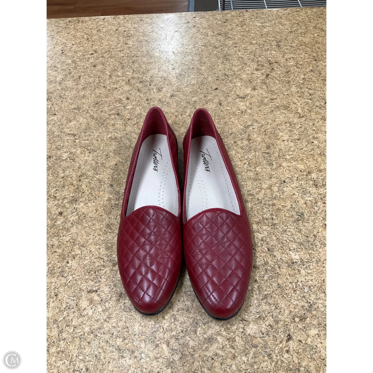 Shoes Flats By Clothes Mentor In Red, Size: 8
